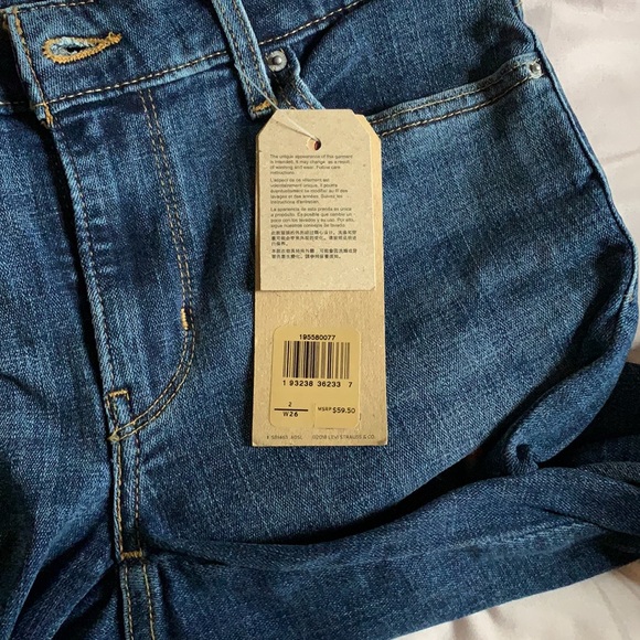 Levi’s floral embroidered jeans - Picture 4 of 6